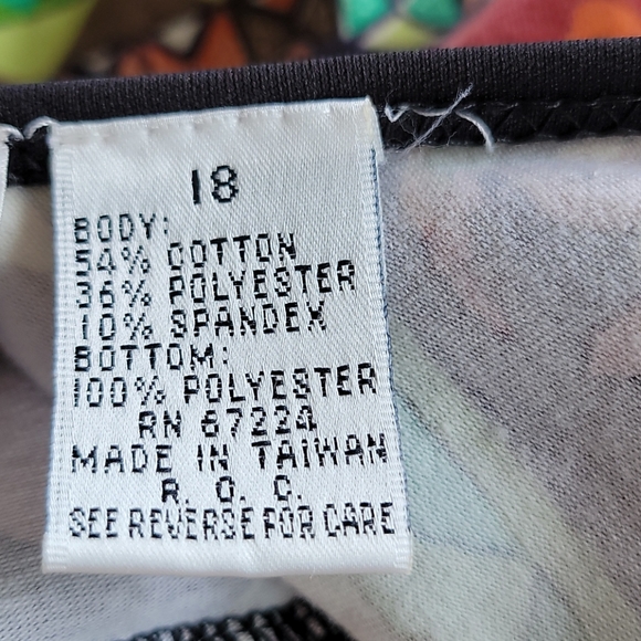 VINTAGE EXTRA TOUCH INTERNATIONAL SWIMSUIT - Picture 8 of 15